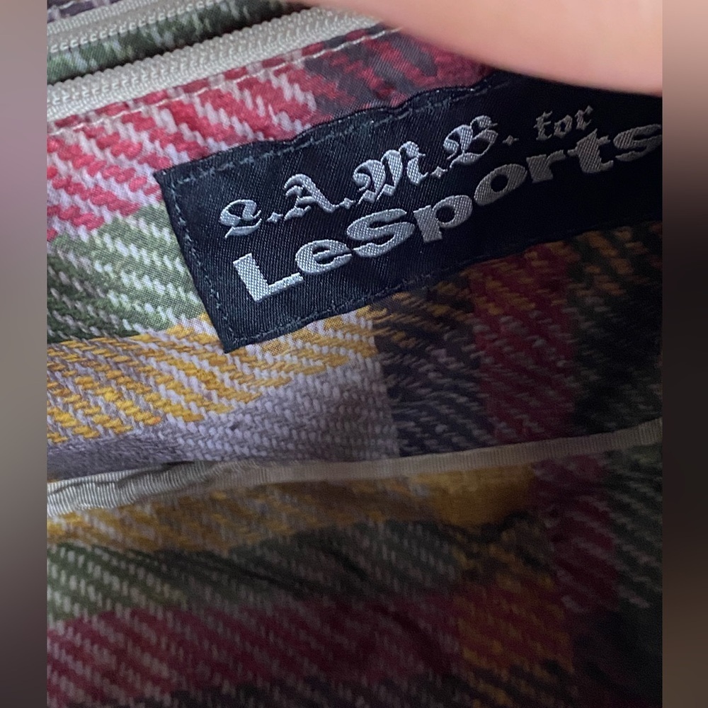 Lesportsac + L.A.M.B. By Gwen Stefani Rasta Hobo Bag, Y2K RARE - Picture 11 of 12